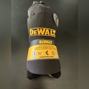 Dewalt Crew Socks and Ball Cap DXSC130